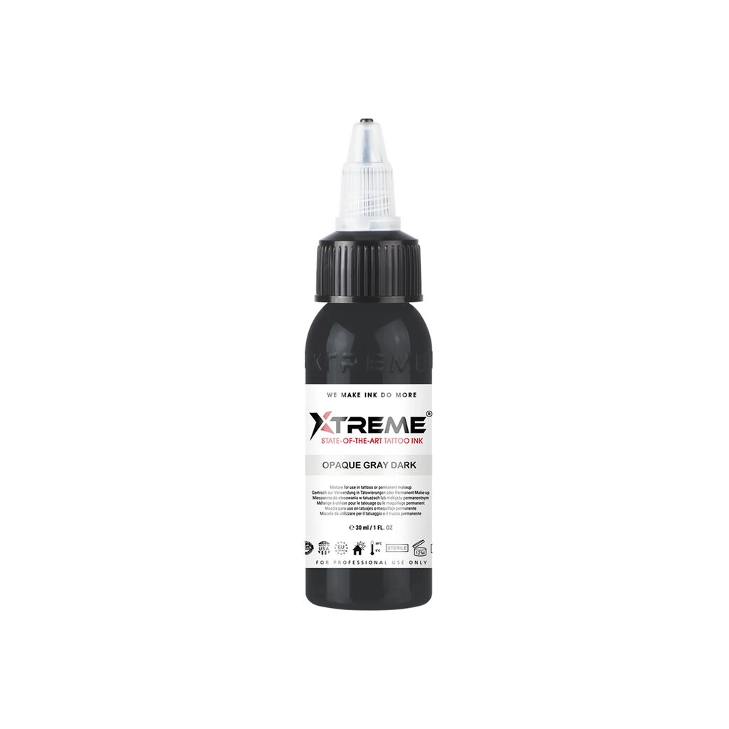 Xtreme Ink Opaque Gray Dark - Mélange pour le tatouage encre REACH
