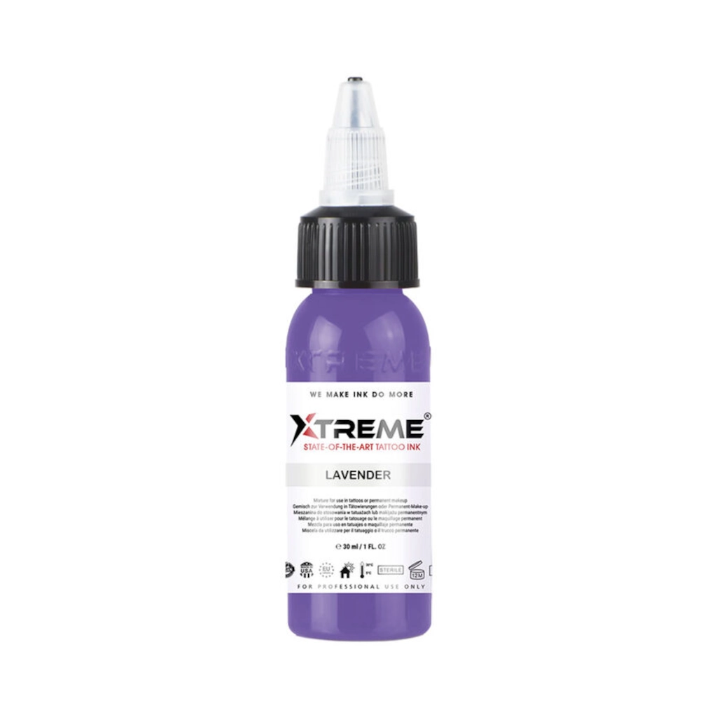 Encre Tattoo Violette - Xtreme Ink Lavender - Mélange pour le tatouage encre reach 30 ml*