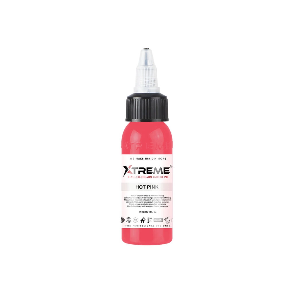 Xtreme Ink Hot Pink - Mélange pour le tatouage encre REACH