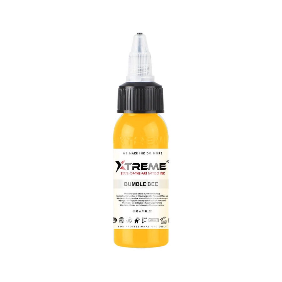 Encre Tattoo Jaune - Xtreme Ink Bumble Bee - Mélange pour le tatouage encre REACH 30 ml*