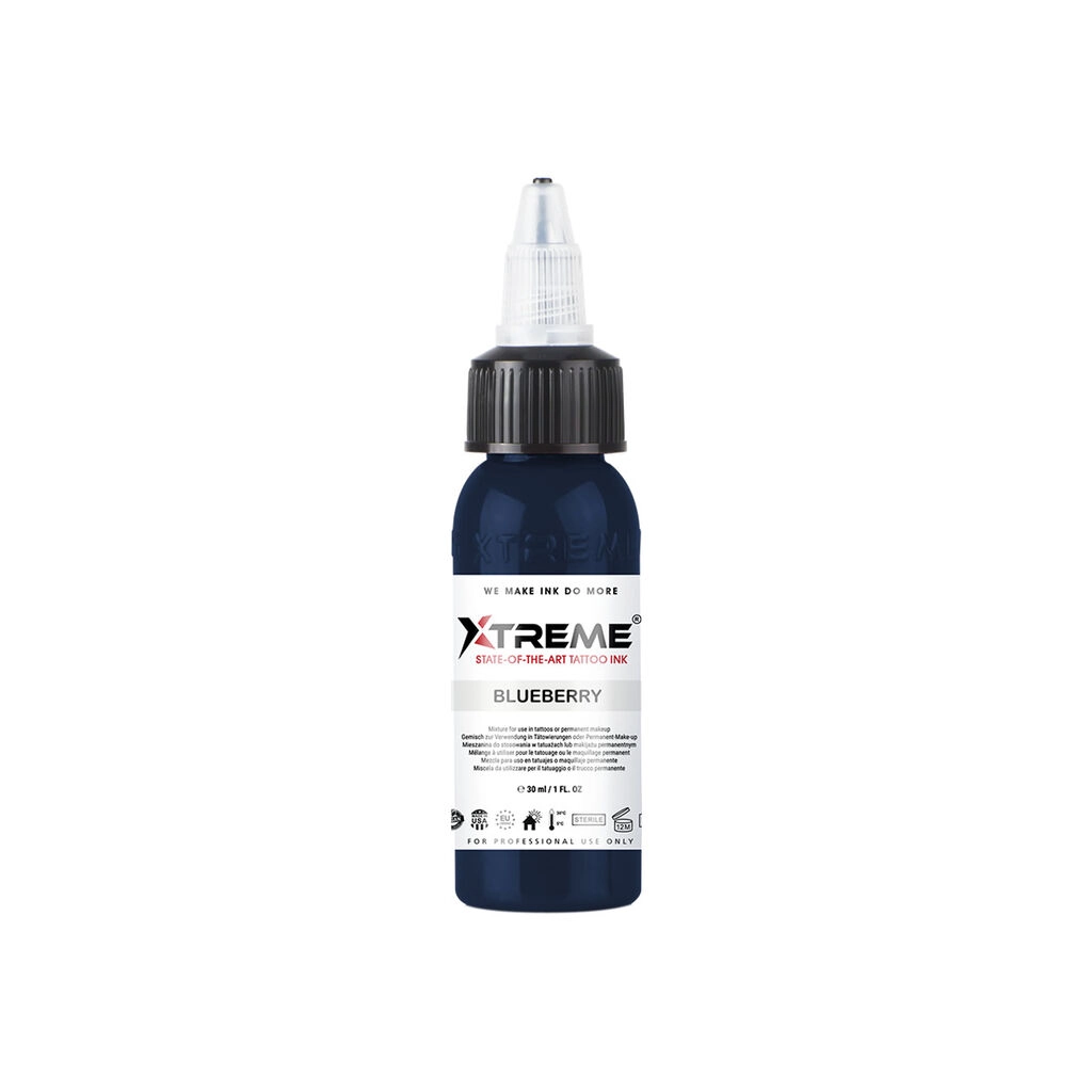 Xtreme Ink Blueberry - Mélange pour le tatouage encre REACH