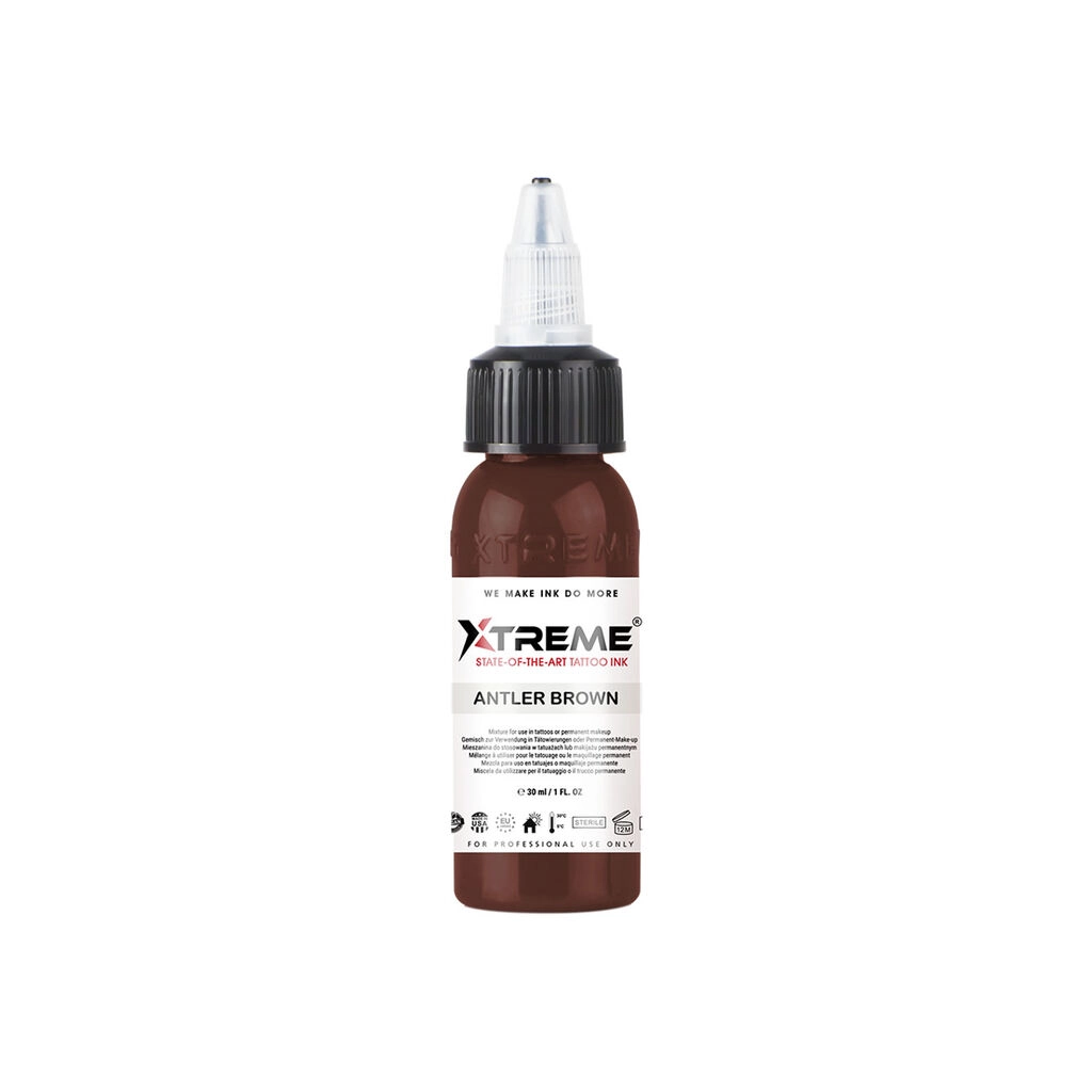 Xtreme Ink Antler Brown - Mélange pour le tatouage encre REACH