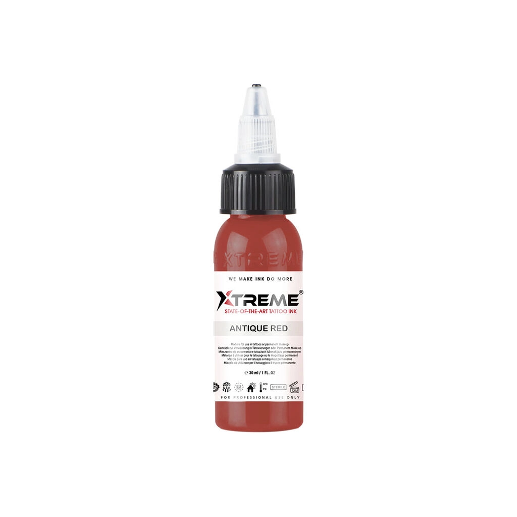 Xtreme Ink Antique Red - Mélange pour le tatouage encre REACH