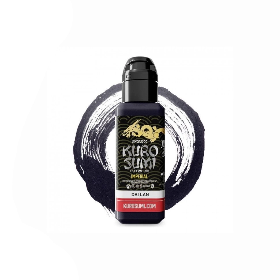 Encre de Tatouage Noire Kuro Sumi Imperial Dai Lan – Conforme REACH – Pigment Professionnel Haute Intensité*