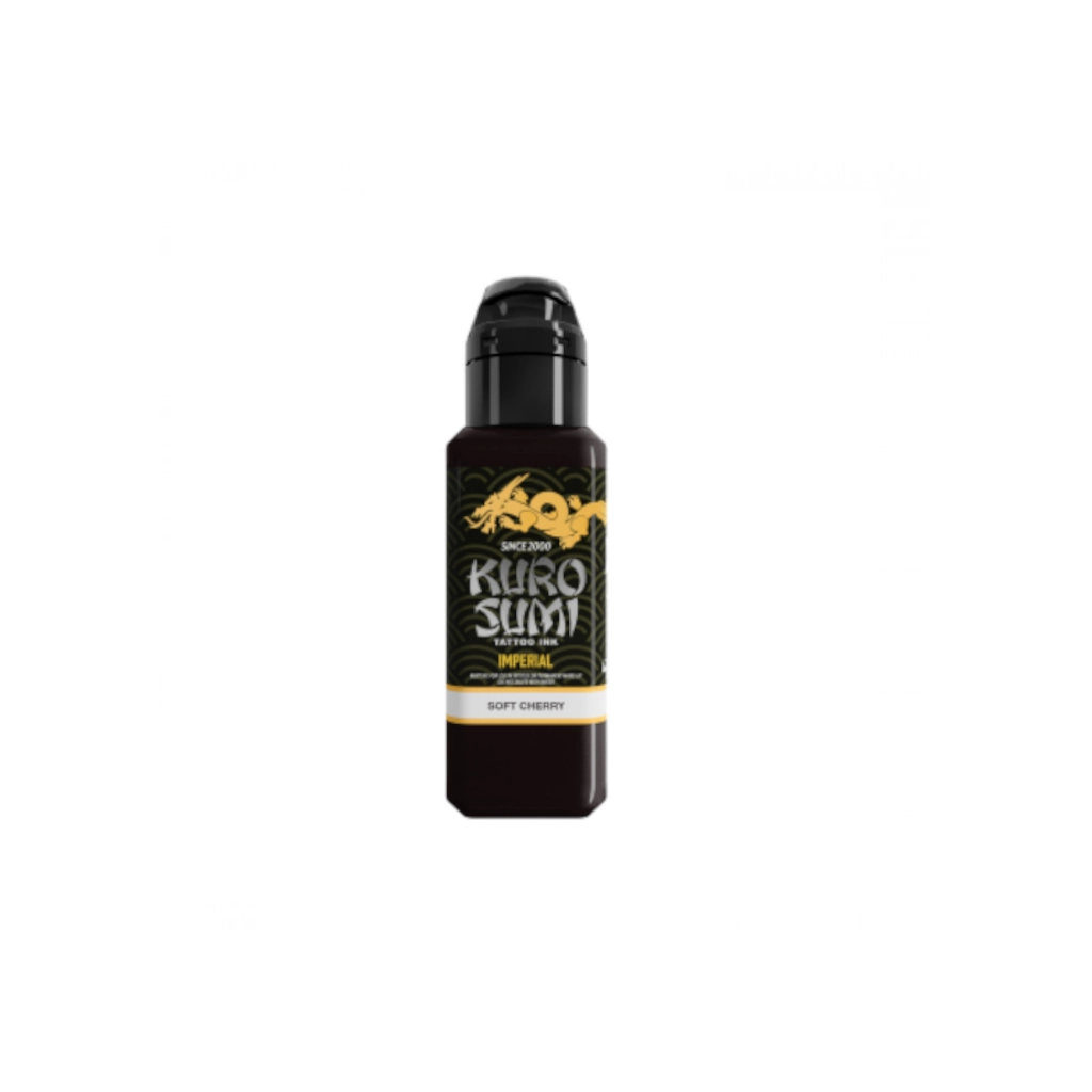 Encre Tattoo Rouge - Kuro Sumi Impérial Soft Cherry - Mélange pour le tatouage encre reach