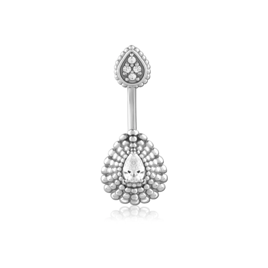 Piercing Banane - Acier - Banane pour nombril 82 