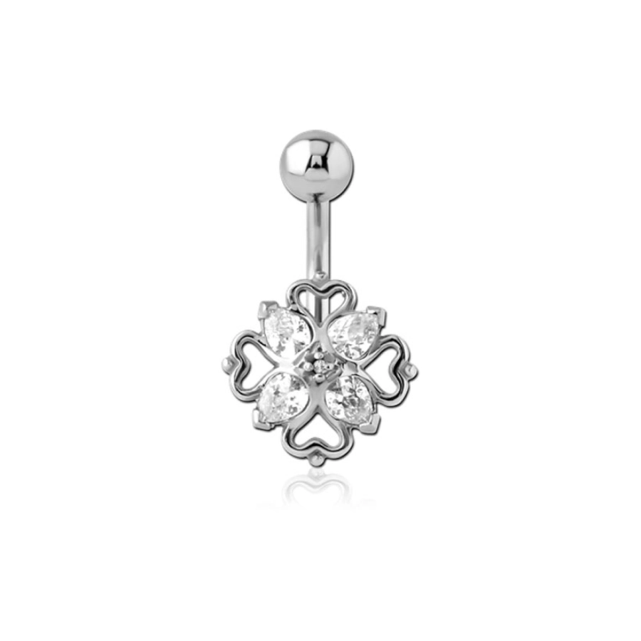 Piercing Banane - Acier - Banane pour nombril 919