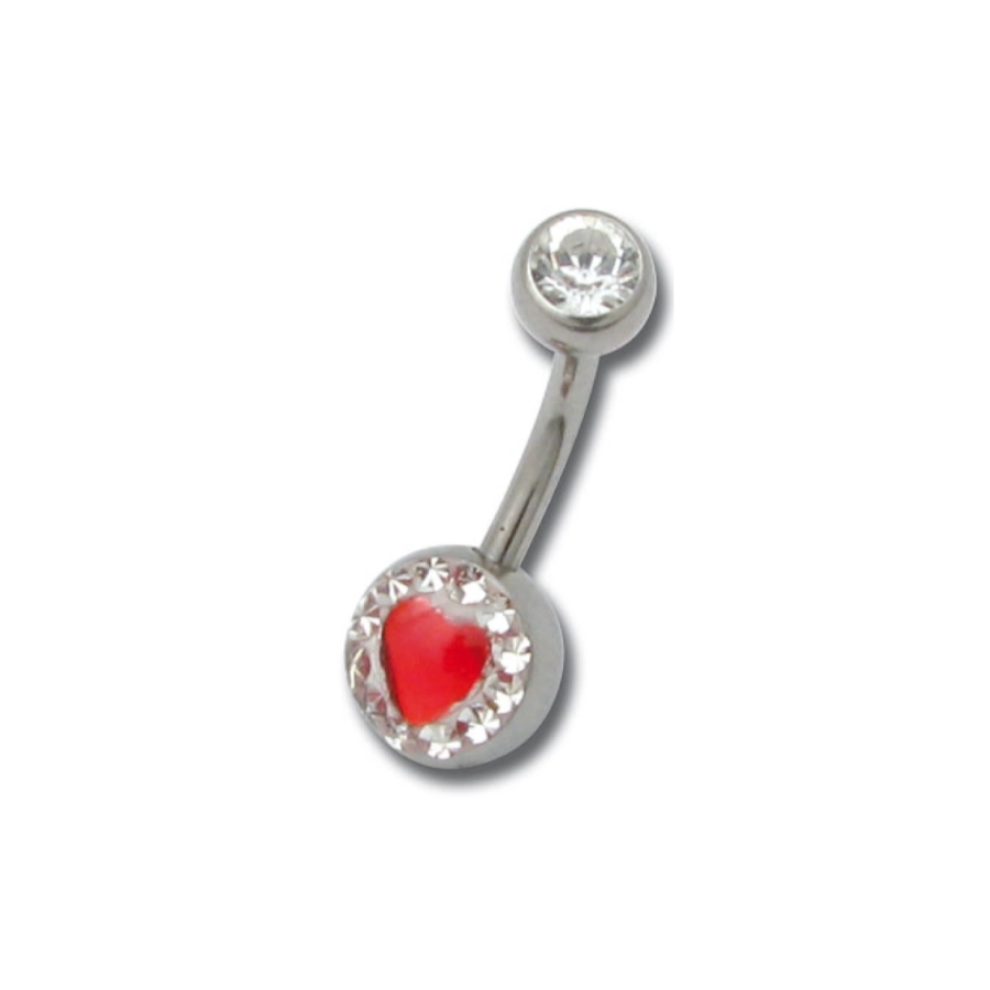 Piercing Banane - Acier - Banane pour nombril 117
