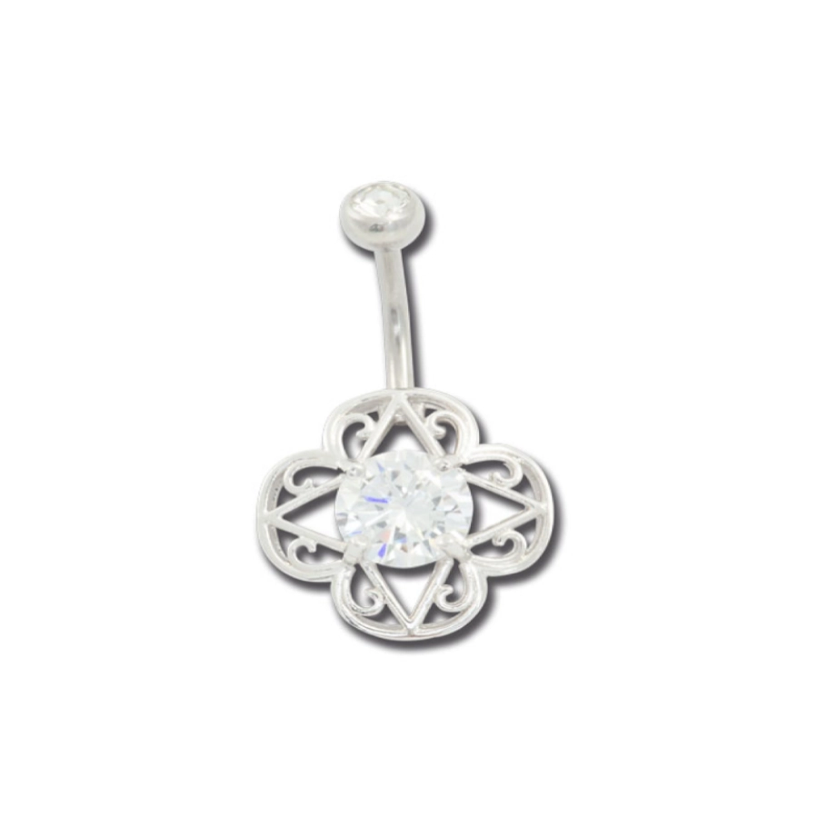 Piercing Banane - Acier - Banane fantaisie pour nombril 521