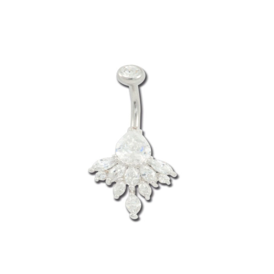 Piercing Banane - Acier - Banane fantaisie pour nombril 531