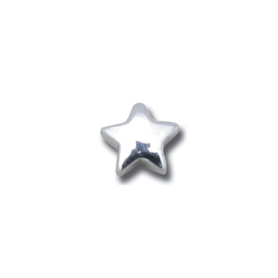 Embout Piercing - Acier - Vis en forme d'étoile 7918