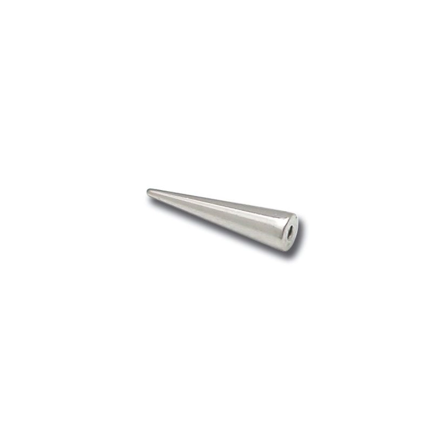 Embout Piercing - Acier - Vis en pointe longue 17