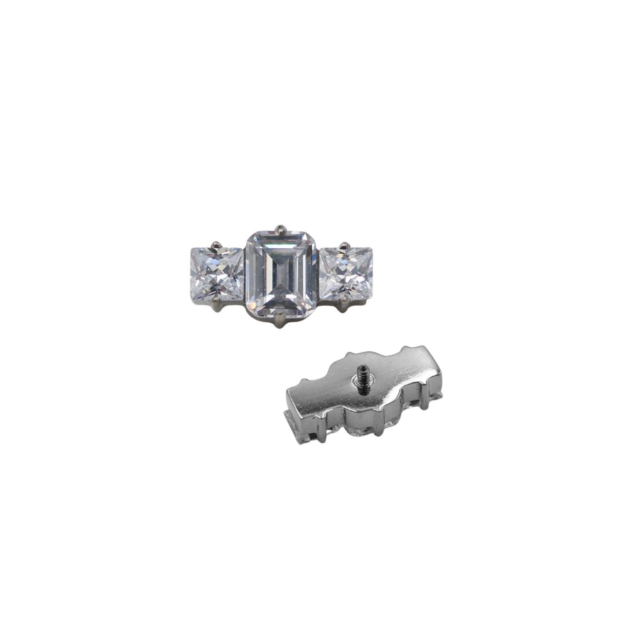 Embout Piercing - Titane Gamme Itc - Embout avec pas de vis interne 126
