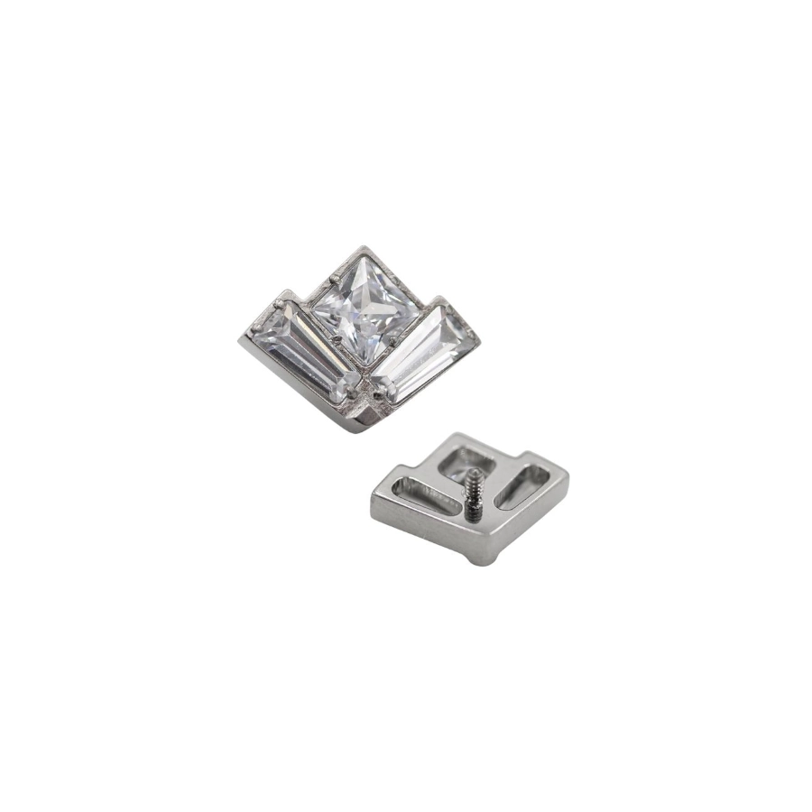 Embout Piercing - Titane Gamme Itc - Embout avec pas de vis interne 125