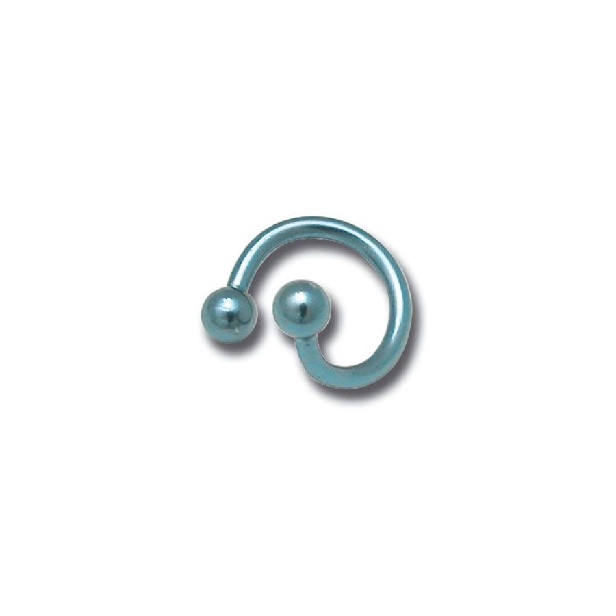 Piercing Spirale - Titane - Spirale colorée 11