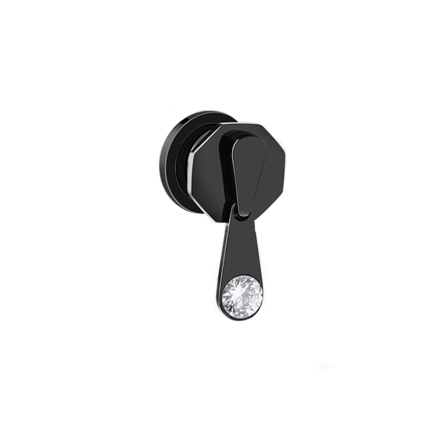 Écarteur Plug - Acier - Écarteur plug Zip cristal 