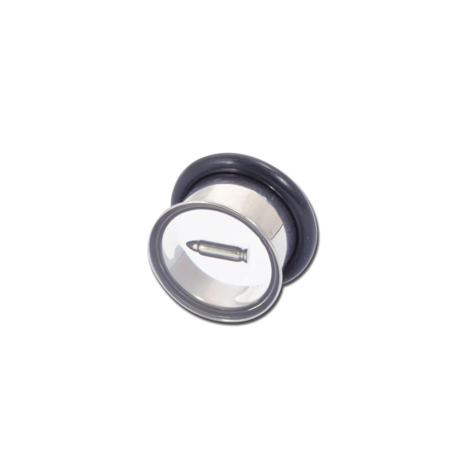 Écarteur Plug - Acier - Écarteur plug motif balle