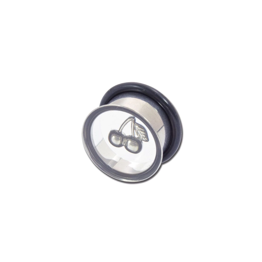 Écarteur Plug - Acier - Écarteur plug motif cerise