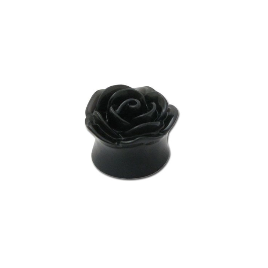 Écarteur Plug - Acrylique - Écarteur plug motif fleur