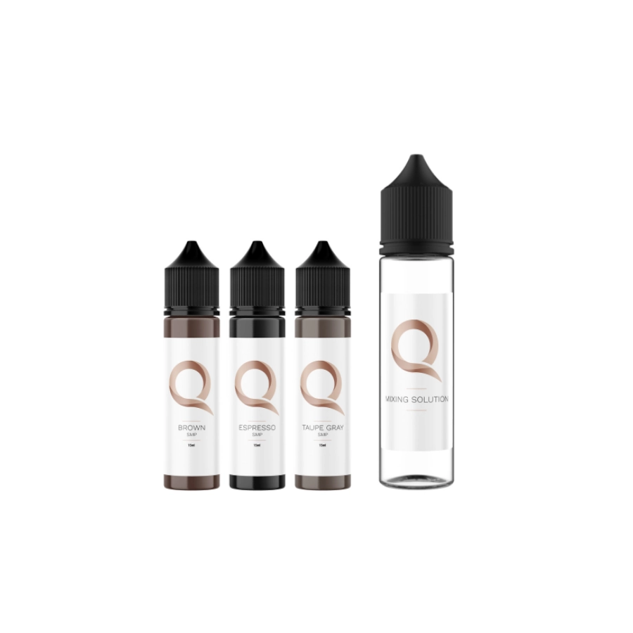 Pigment Pmu - Quantum Platinum Label SMP - Hairlines Dawn Set - Mélange pour le maquillage permanent REACH