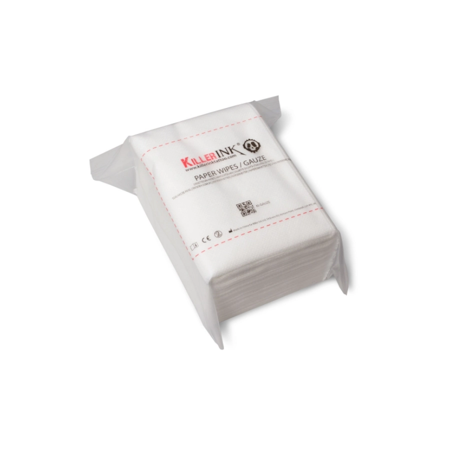 Essuyage Tattoo - Killer Ink Paper Wipes - Pack de 50 compresses d'essuyage pour le tatouage*