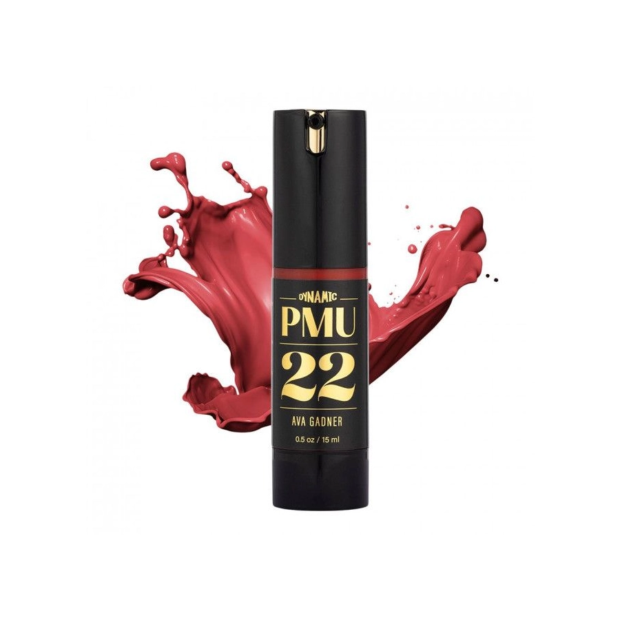 Pigment Pmu Rouge - Dynamic Pmu - 22 Ava Gadner - Mélange pour le maquillage permanent REACH 15 ml 