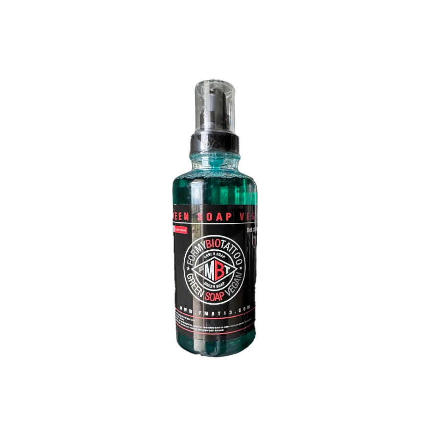Savon Tattoo - Formybiotattoo - Savon vert concentré pour tatouage 500 ml