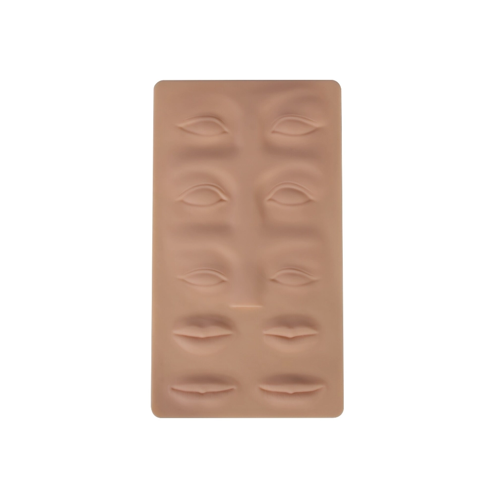 Entraînement Pmu - Eyes and Lips Contours - Peau synthétique contour des yeux et des lèvres pour entraînement au maquillage permanent*
