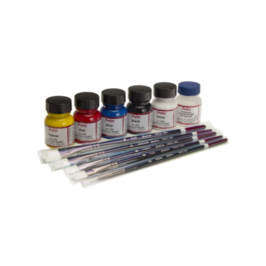 Kit Peinture Cuir - Angelus Basics - Kit de peinture pour le cuir 