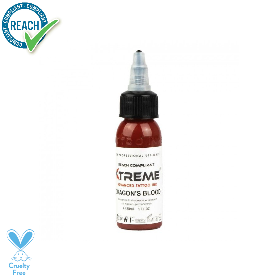 Xtreme Ink Dragon's Blood - Mélange pour le tatouage encre REACH
