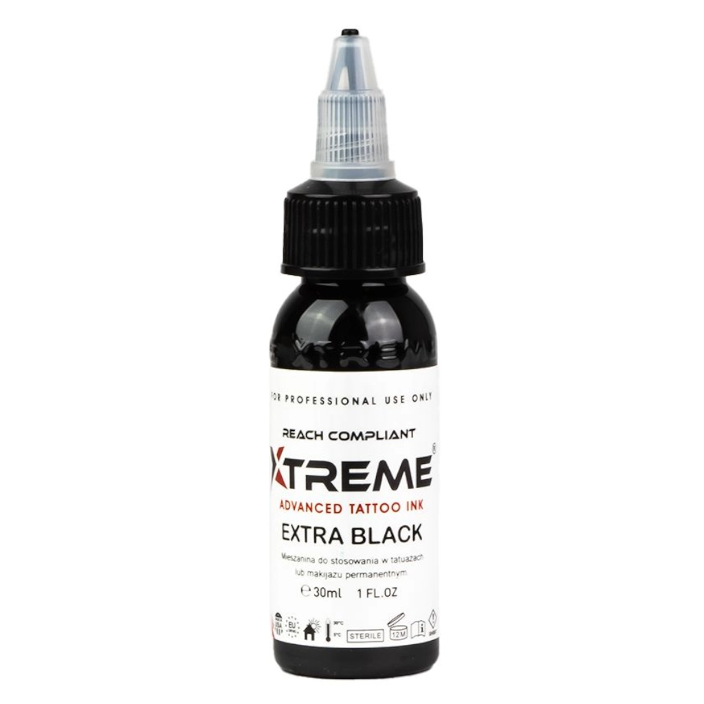 Xtreme Ink Extra Black - Mélange pour le tatouage encre REACH