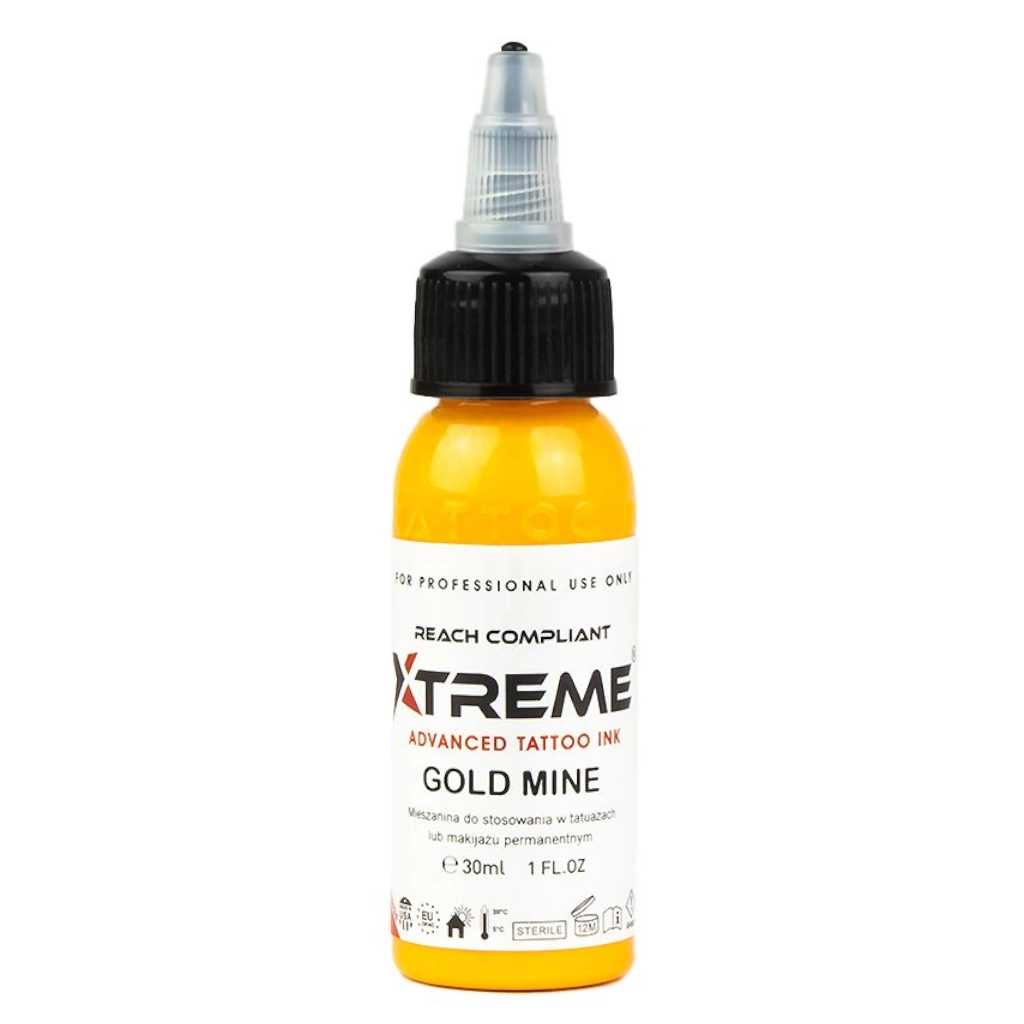 Xtreme Ink Gold Mine - Mélange pour le tatouage encre REACH