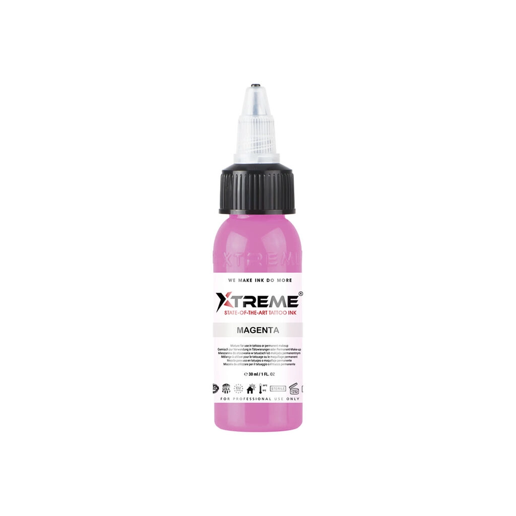 Xtreme Ink Magenta - Mélange pour le tatouage encre REACH