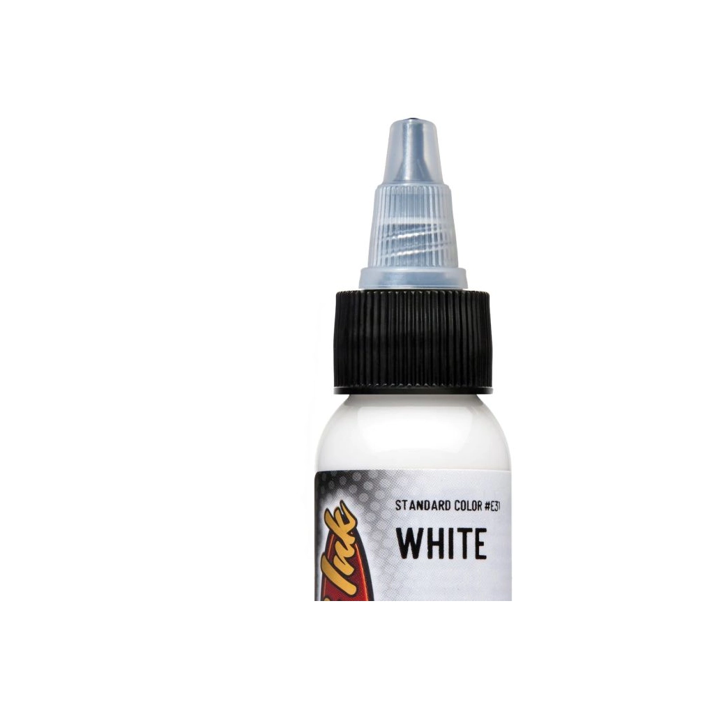Encre Entrainement Tattoo Blanche - Eternal Ink White - Encre artistique pour entrainement au tatouage NON REACH*