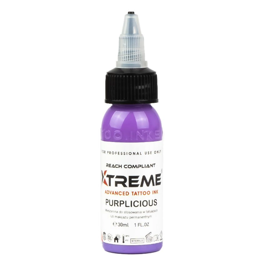 Xtreme Ink Purplicious - Mélange pour le tatouage encre REACH