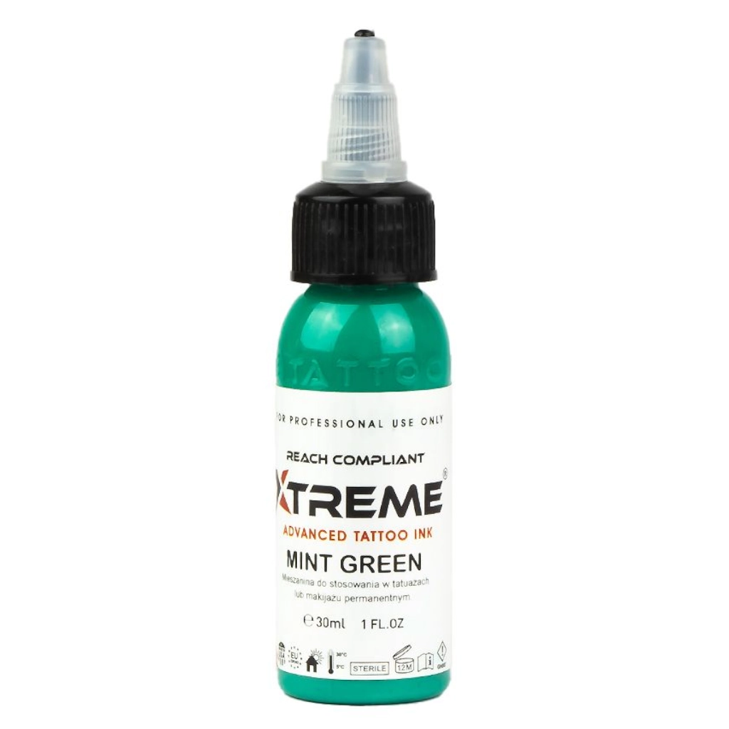 Xtreme Ink Mint Green - Mélange pour le tatouage encre REACH