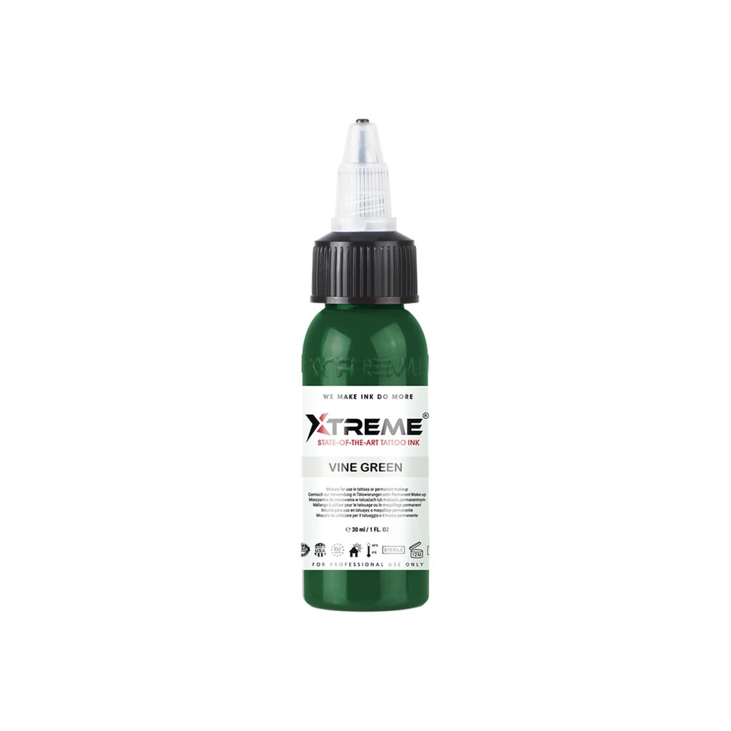 Xtreme Ink Vine Green - Mélange pour le tatouage encre REACH