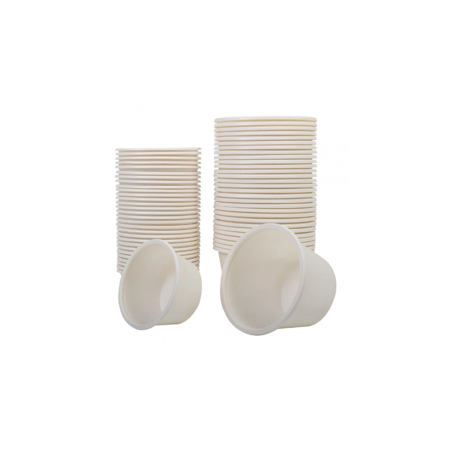 Gobelet Tattoo - Ecotat Rince Cups - Sachet de 100 gobelets de rinçage pour aiguille de tatouage 100% biodégradables*