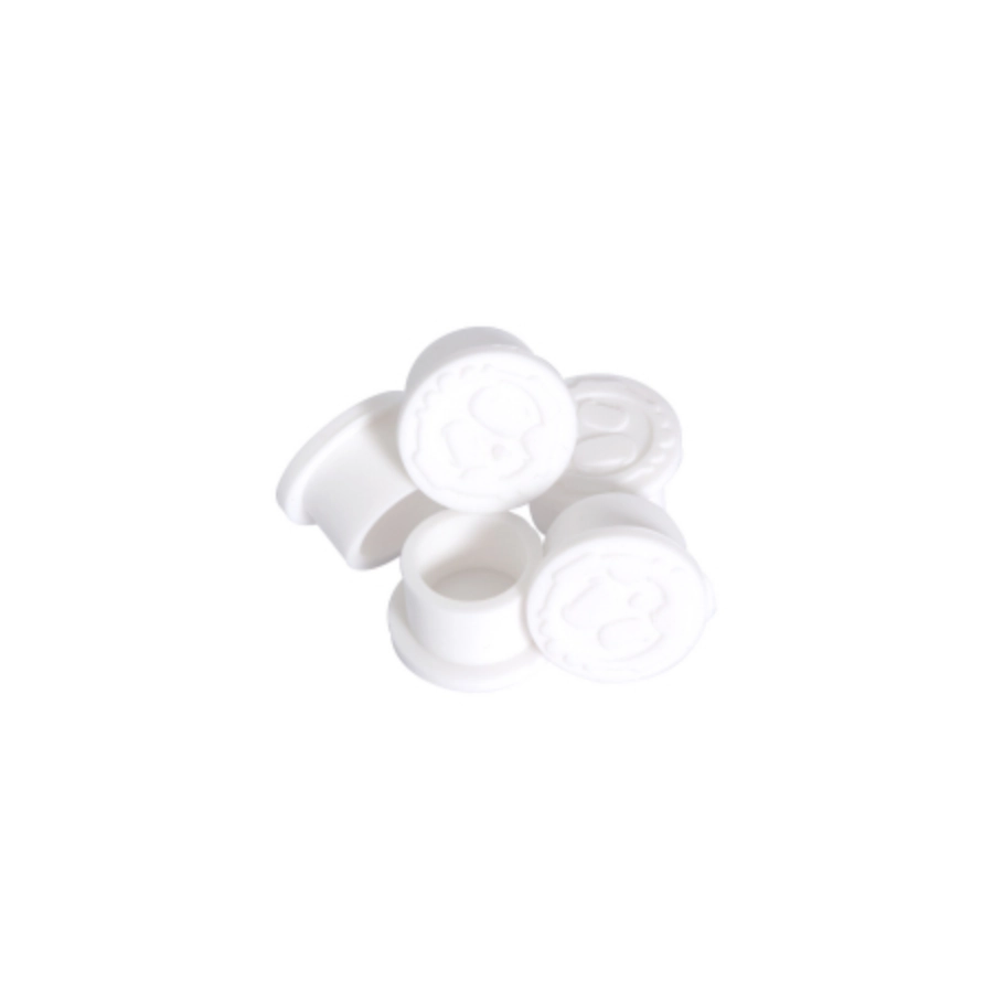 Caps Tattoo - Cups Gamme Killer Ink - Boîte de 250 godets pour encre de tatouage en silicone blanc*