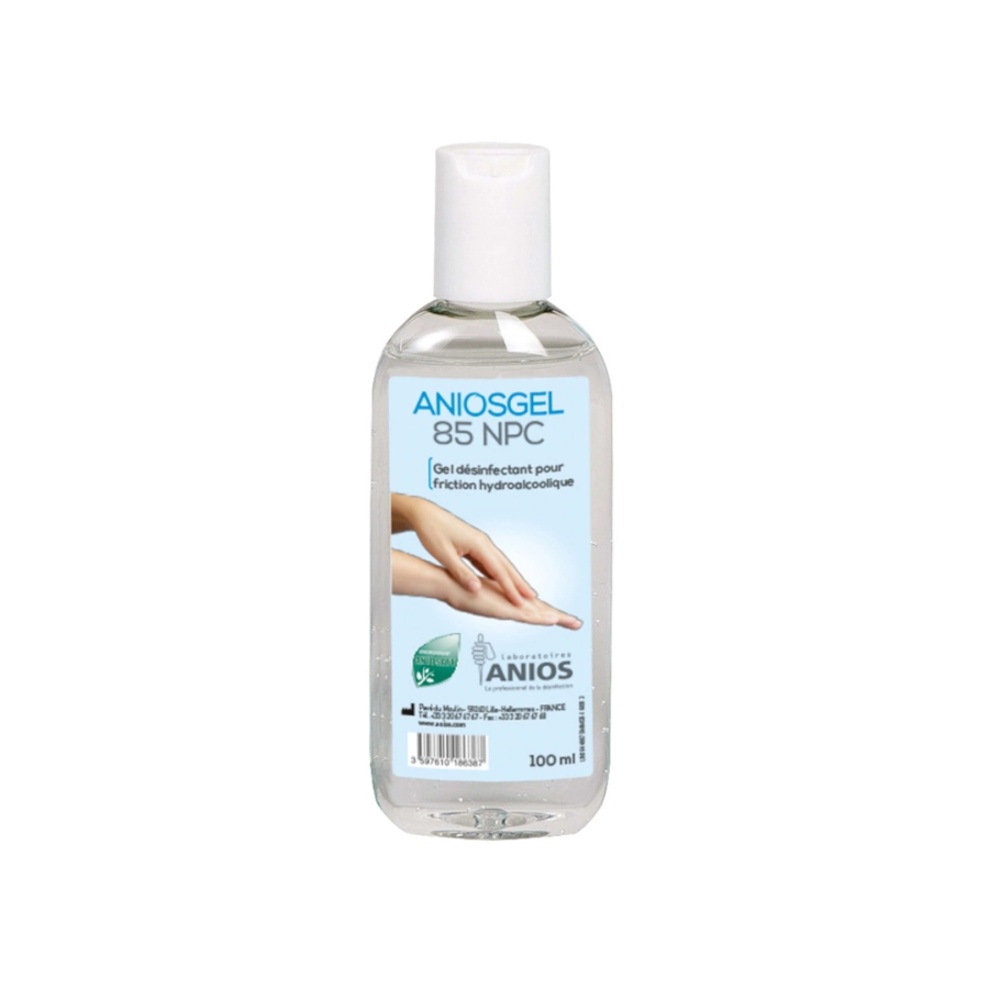 Désinfectant Tattoo Piercing - AniosGel 85NPC - Gel hydroalcoolique pour la désinfection des mains artistes tatoueurs et pierceurs*