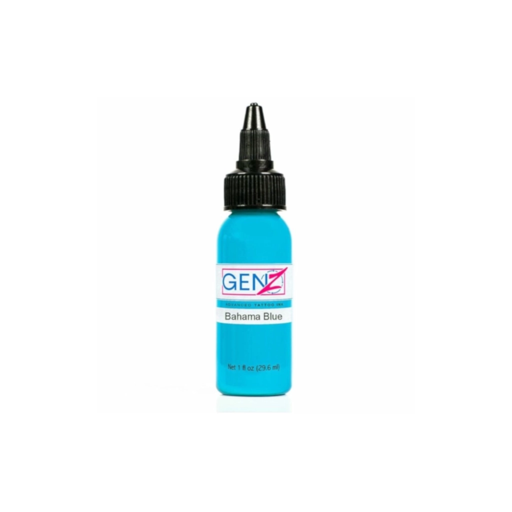 Encre Tattoo Bleue - Intenze Ink Gen-Z Bahama Blue - Mélange pour le tatouage reach 30 ml*