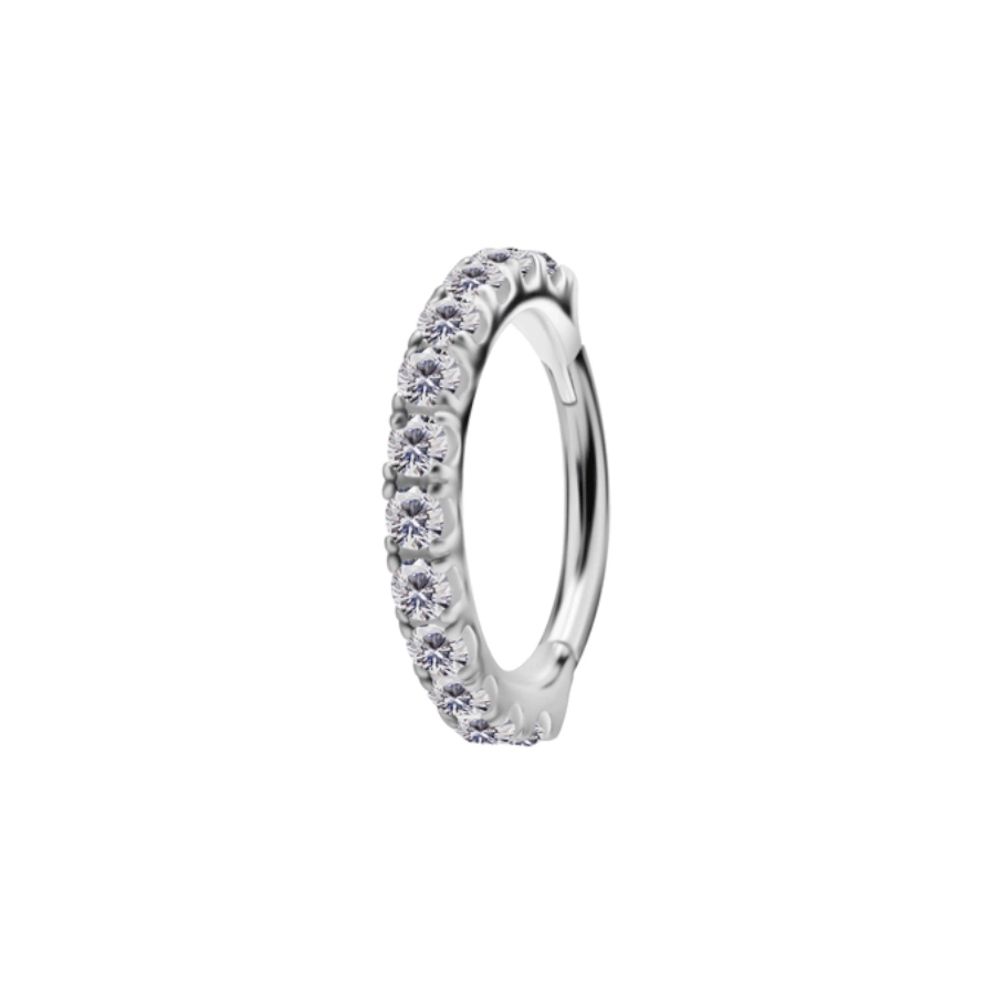 Piercing Anneau - Acier 316L - Anneau à charnière 28 - (4 tailles)