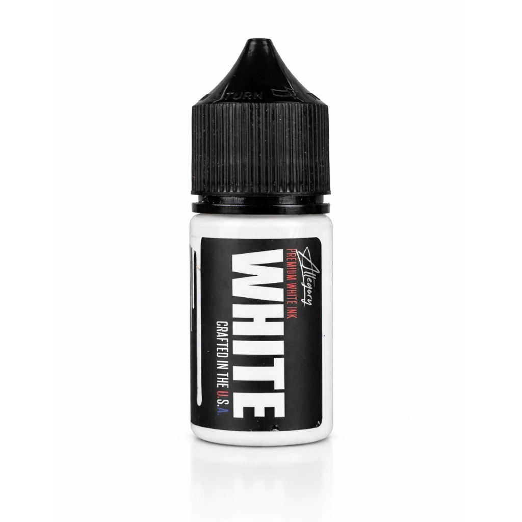 Encre Blanche Allegory Ink White 30ml – Couvrance Intense & Détails Précis Haute Opacité (Non Reach)*