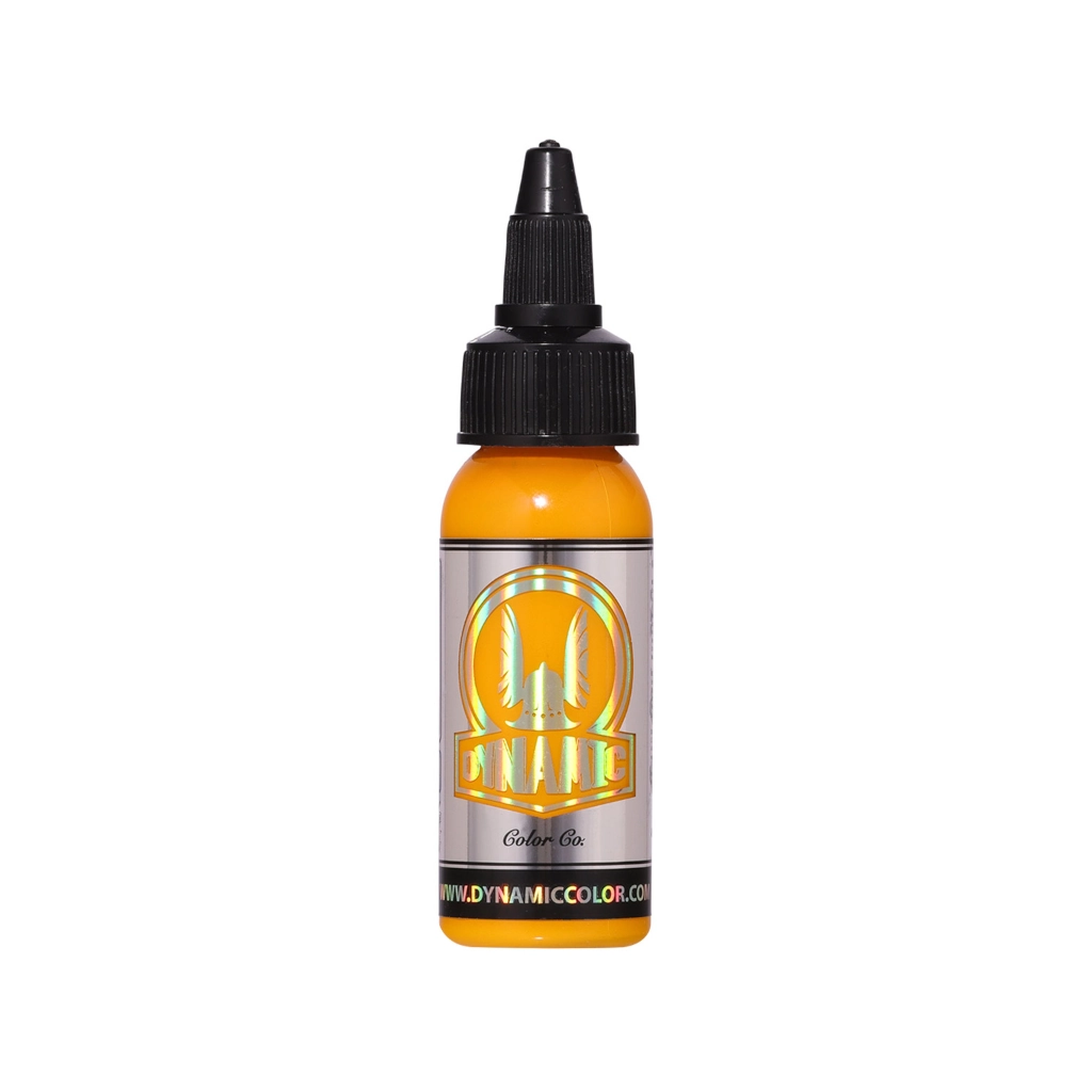 Encre Tatouage Jaune - Viking by Dynamic Mustard - Mélange pour le tatouage encre reach 30 ml*
