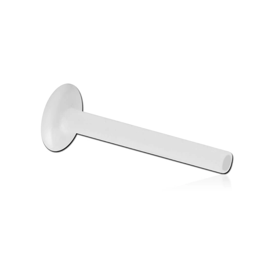 Piercing Labret - Bioflex Interne - Labret en bioflex avec pas de vis interne sans bille disque 3 mm*