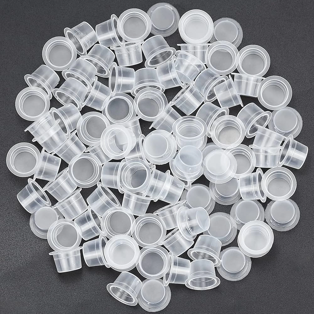 Caps Tattoo - Premium Ink Cups - Sachet de godet d'encre pour les supports de caps de tatouage*