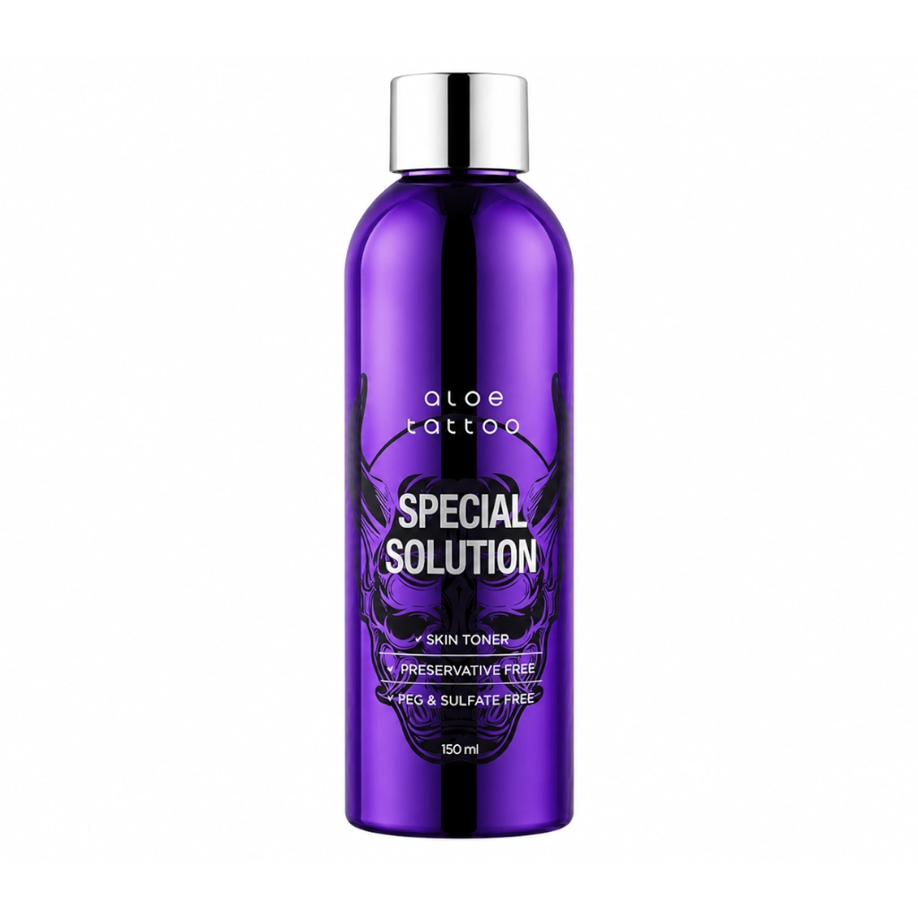 Solution Mélange Encre Tattoo Aloe Tattoo 150ml - Solution Shading Professionnelle pour Ombrages et Dégradés*