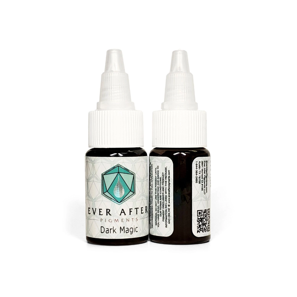 Pigment Pmu Marron - Ever After Dark Magic - Pigments pour l'entraînement au maquillage permanent non reach 15 ml*