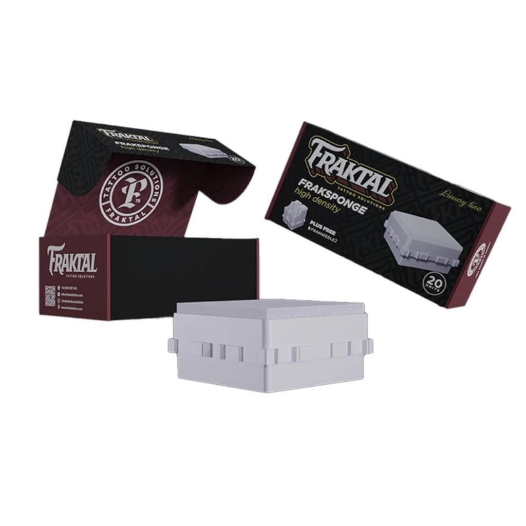 Accessoire Tattoo - Fraktal Fraksponges - Lot de 20 mousses pour le nettoyage des cartouches*