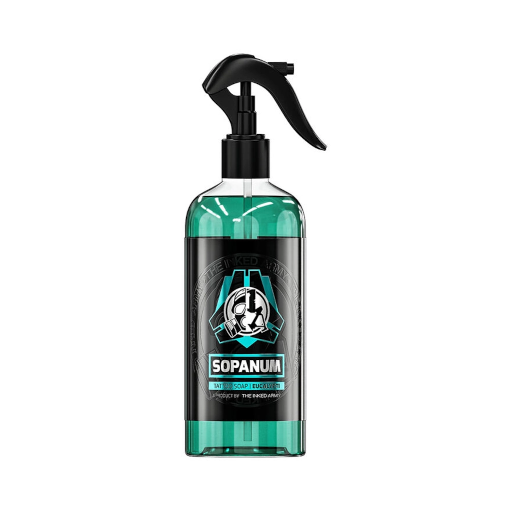 Savon Tattoo - The Inked Army Tattoo Soap Sopanum - Savon vert prêt à l'emploi 500 ml